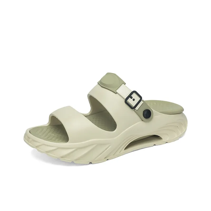 OUGLEMEN Quiet Slip Resistant Odor Resistant Abrasion Resistant Slide Slippers Unisex Box-22