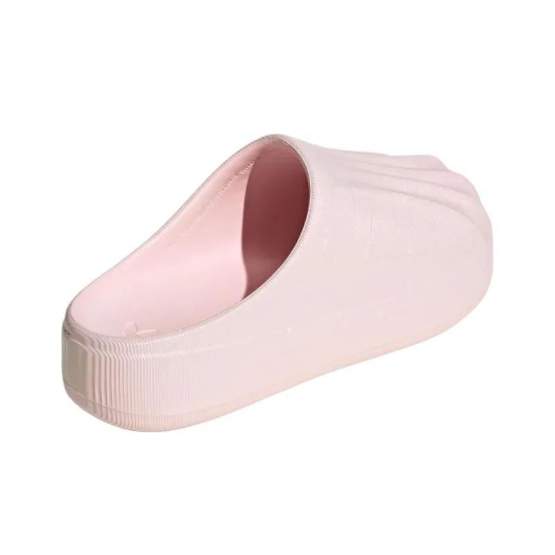 Adidas Originals AdiFOM SUPERSTAR MULE Abrasion Resistant Slip Resistant Closed Toe Slippers Unisex Pink-3