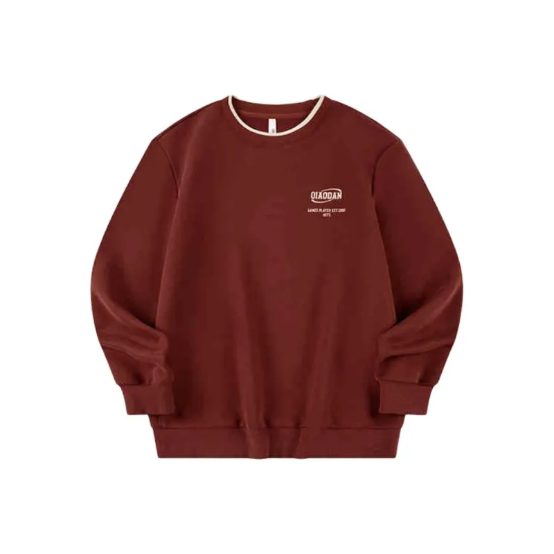 QIAODAN Sports Life Collection Sweatshirt Men's Yifu Orange-0