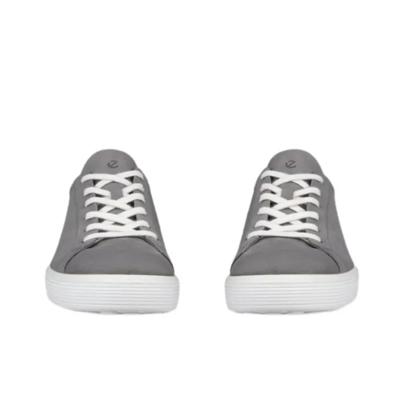 Ecco Soft 60 Low Top Skateboard Shoes Men's Gray-4