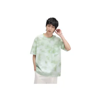 HERBEL T Shirts Men Green
