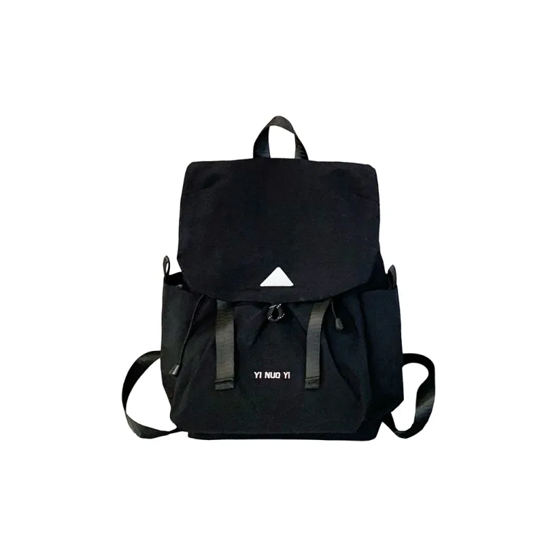 Meow In The Grass Nylon Fabric Backpack Unisex Multicolor-5