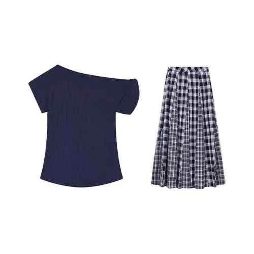 PLANE DRIFT Two Piece Skirt Sets Women's