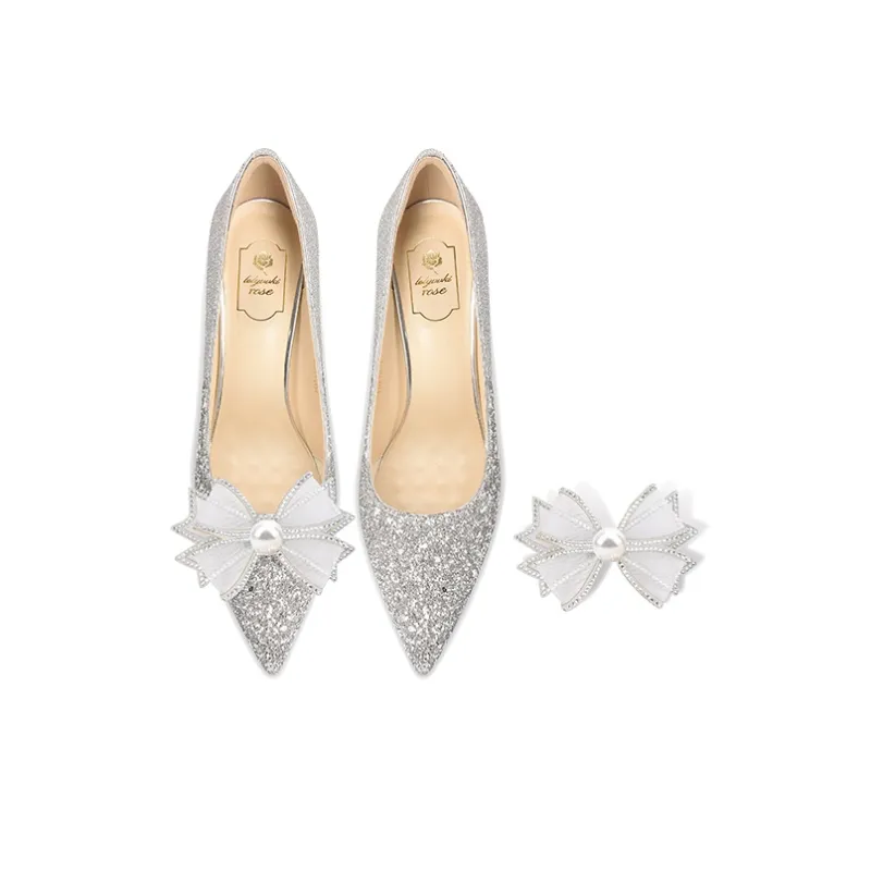 Holy Rose High Heels Women's Silver-9
