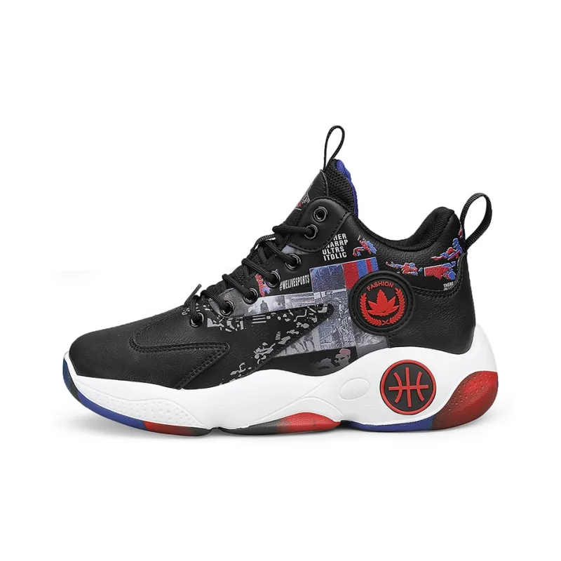Ncmt Cushioning, Slip Resistant, Abrasion Resistant, Support, Lightweight, Rebound Low Top Basketball Shoes Unisex-5