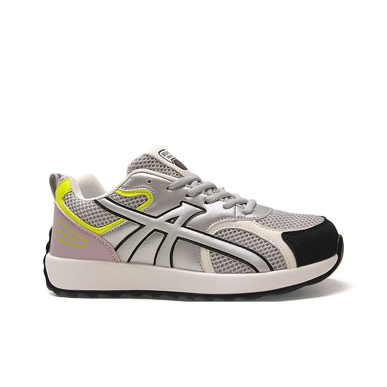 STUR YSN Abrasion Resistant Breathable Low Top Casual Shoes Women's Battlefield Gray-2