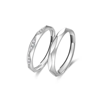 Lao Feng Xiang 925 Sterling Silver Rings Unisex