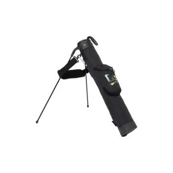 New Era Adjustable Strap Golf Bag Travel Storage Bag Unisex Black & Camel