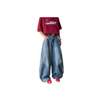 BANDICOOT Casual Pants Unisex Blue