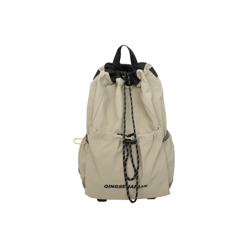 H YXIANG Nylon Backpack Regular Unisex Multicolor-4