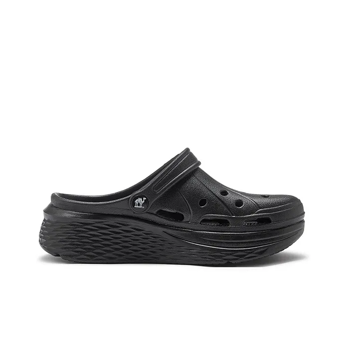 CAMEL EVA Soft Rebound Comfortable, Trendy Versatile, Breathable, Platform Height Increasing 4.5cm Clogs, Women's-11