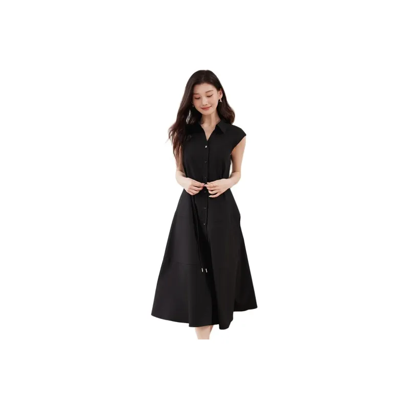 Yi Mengyuan Sleeveless Dress Women's-0