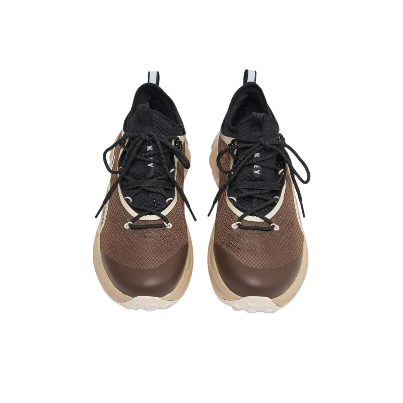 Oakley Anti Slip Wear Resistant Low Top Outdoor Shoes Unisex Brown-4
