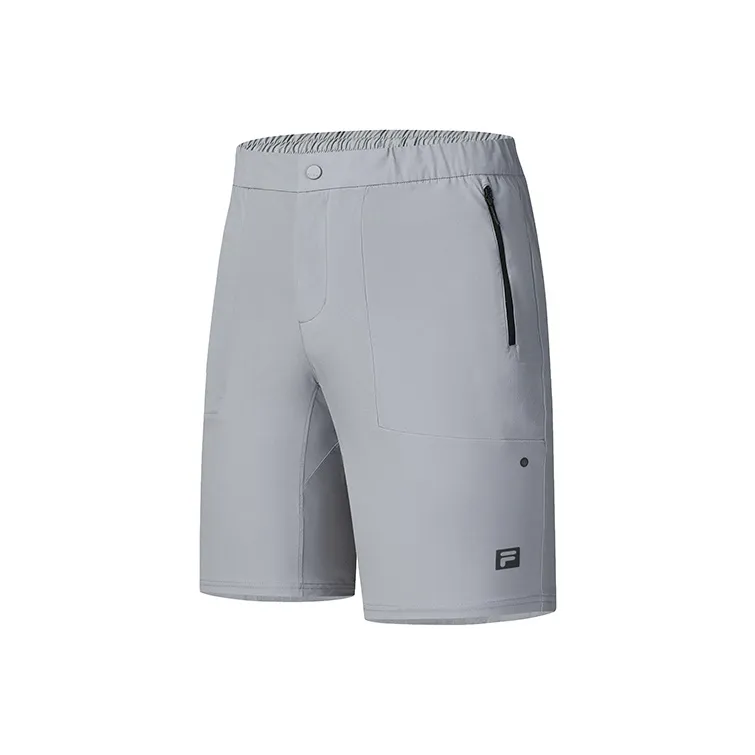 FILA Casual Shorts Men's Rice Straw Gray-0
