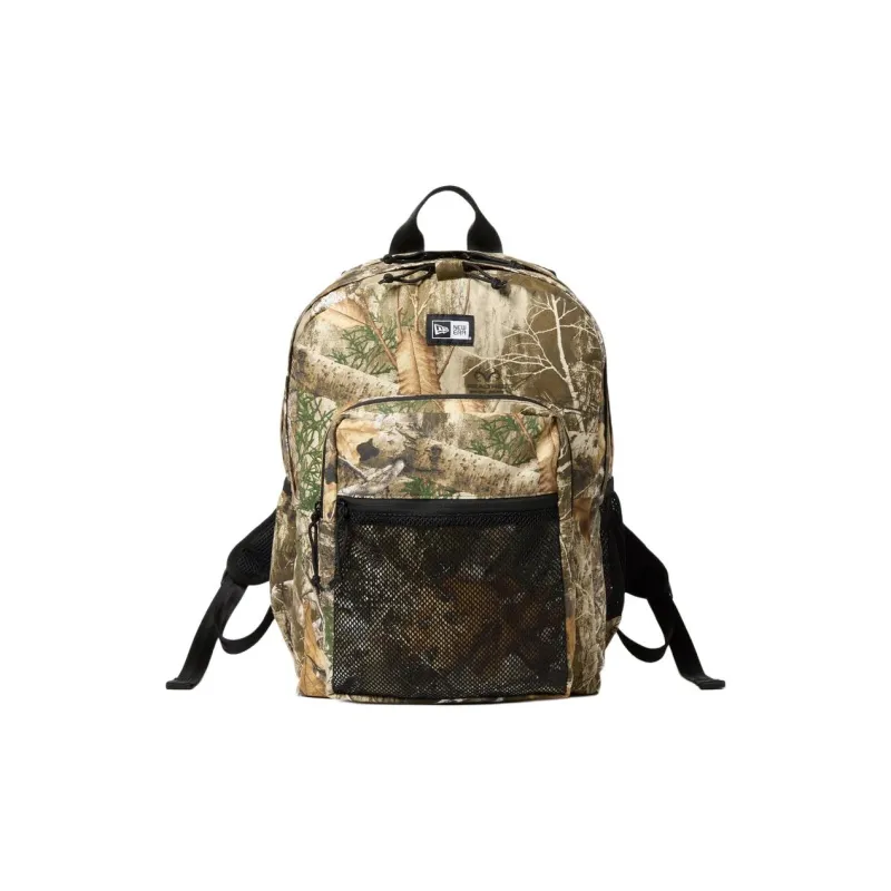 New Era Cotton Fabric Backpack Regular Unisex Camouflage-0