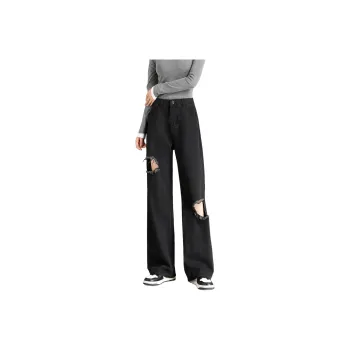 FAWENXIANGZI Jeans Women's Black