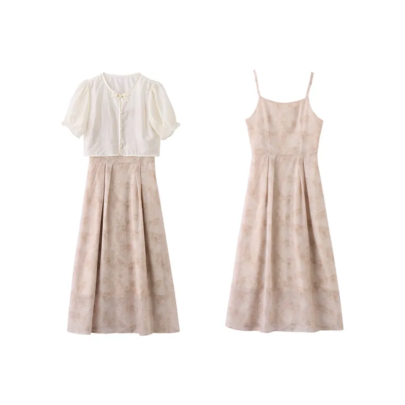TEME Two Piece Skirt Sets Women's-4