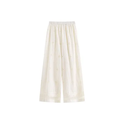 HTMEME Casual Pants Women's Apricot
