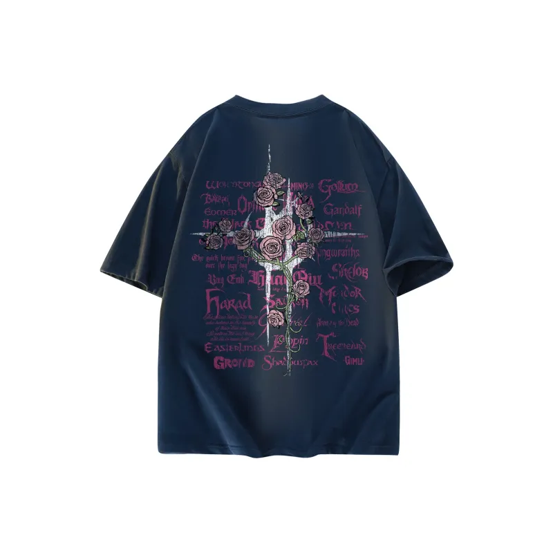 HUANQIU T-Shirts Unisex-4