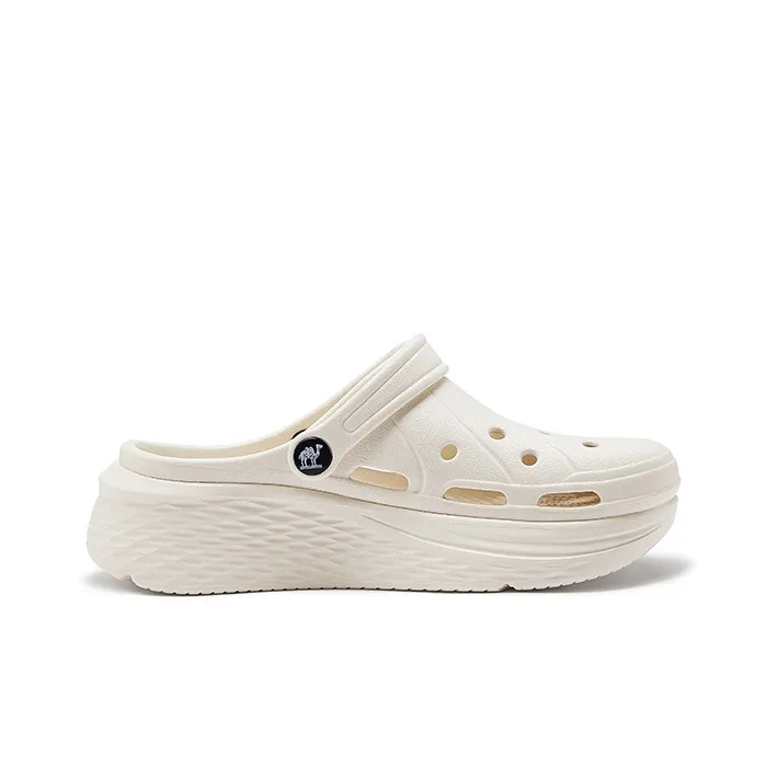 CAMEL EVA Soft Rebound Comfortable, Trendy Versatile, Breathable, Platform Height Increasing 4.5cm Clogs, Women's-1