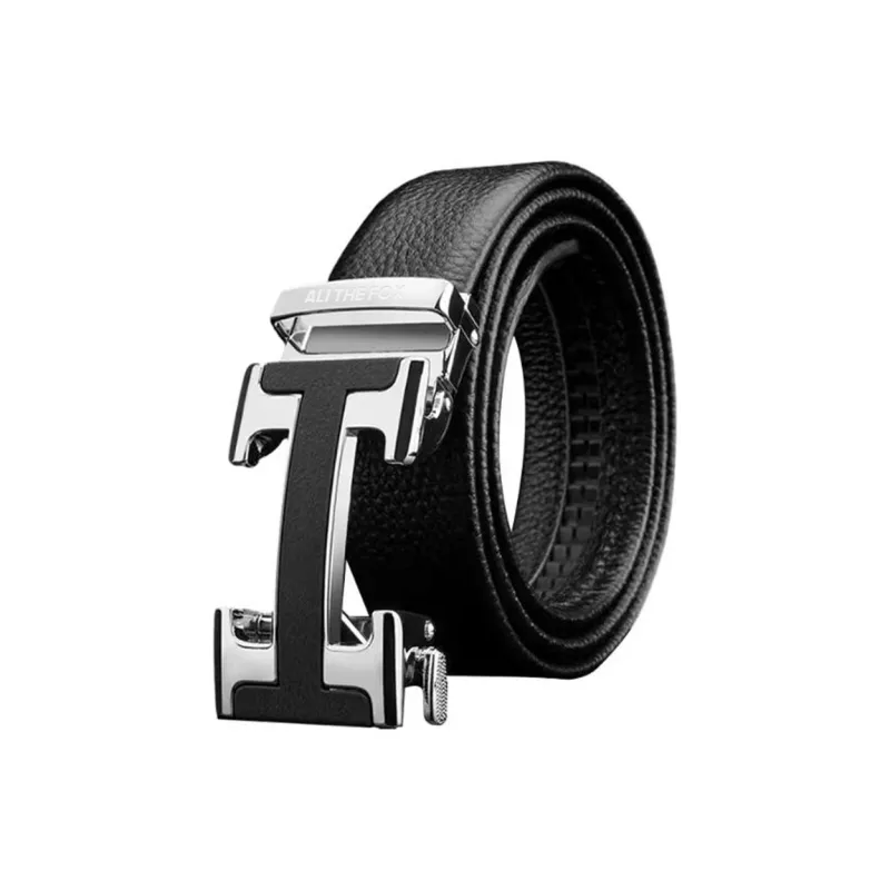 ALI THE FOX Cow Leather Belts Unisex 3.5CM-3