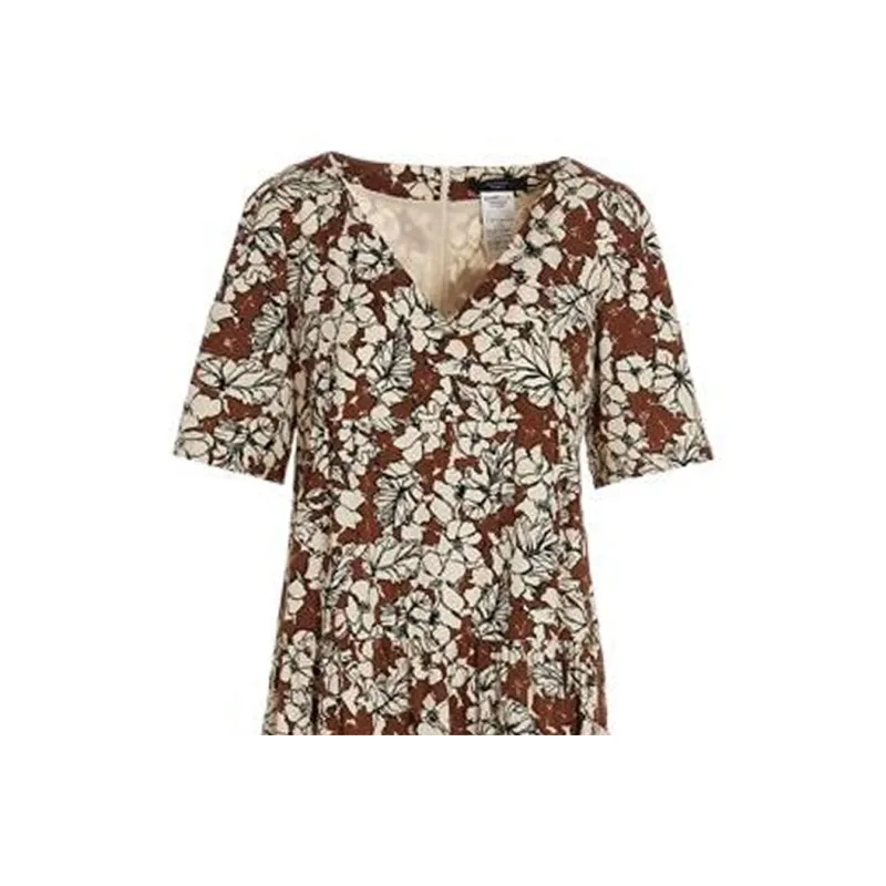 WEEKEND MaxMara Short Sleeved Dress Women's Multicolor-2