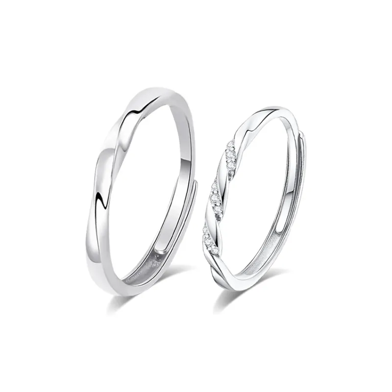 MISS TOOYA S999 Fine Silver Rings Unisex-0