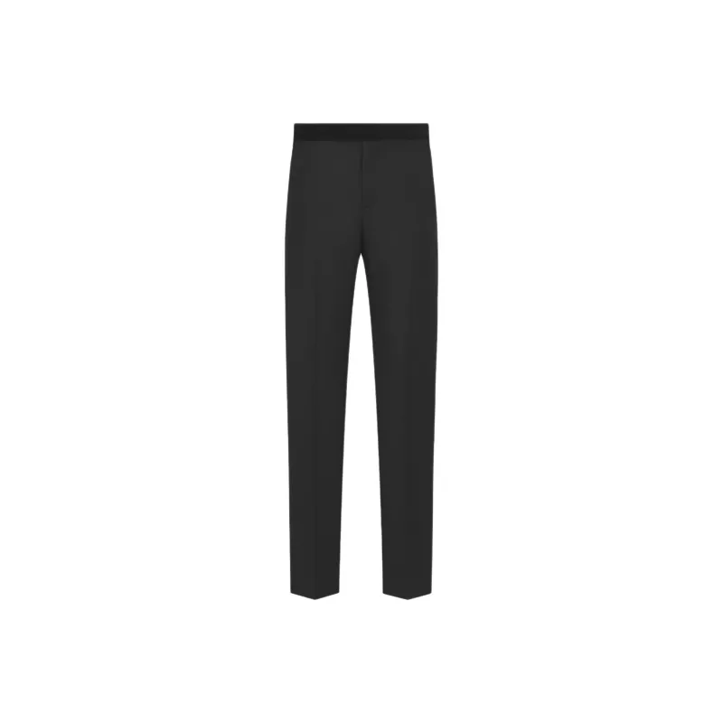 DIOR FW25 Fall Men's Clothing Collection Casual Pants Men's Black-0