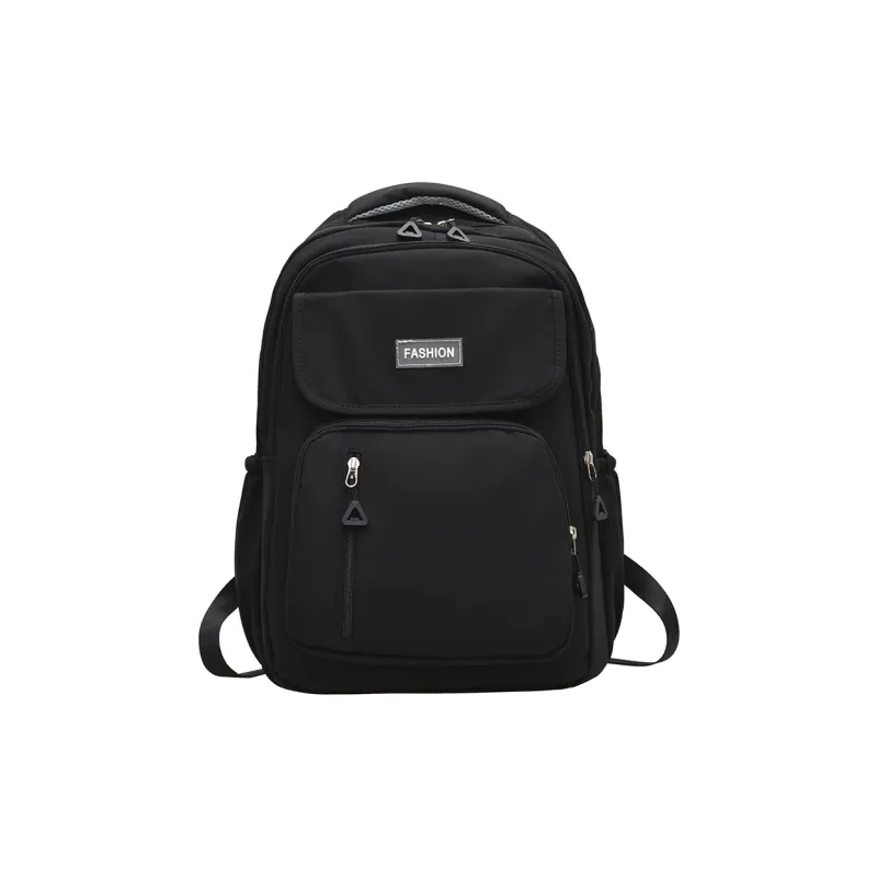 GEERDUN Nylon Fabric Backpack Unisex Multicolor-1