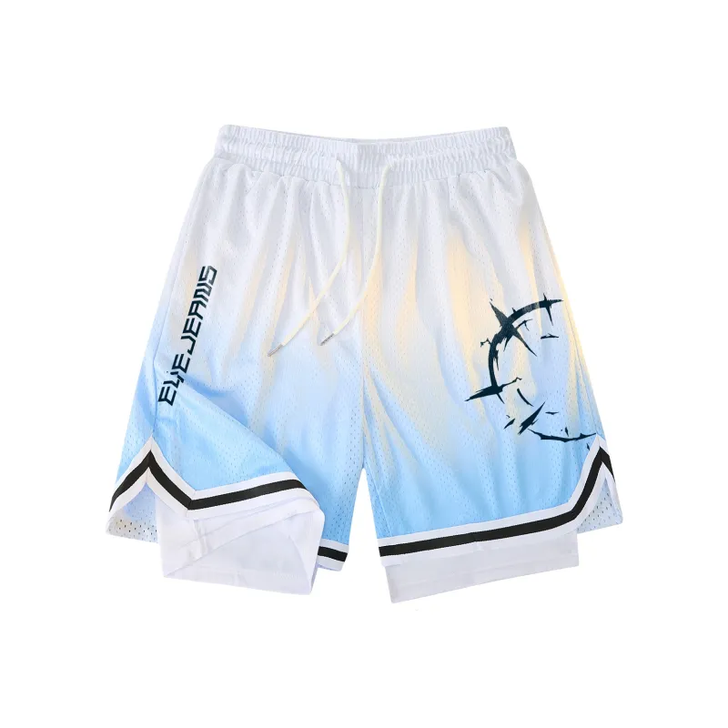Yiwen Basketball Shorts Unisex-12