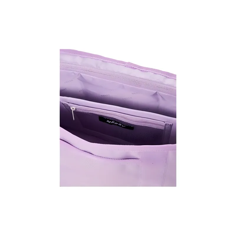 NERDY Polyester Messenger Bag, Shoulder Bag, Crossbody Bag, Handbag Regular Women's Light Purple-4