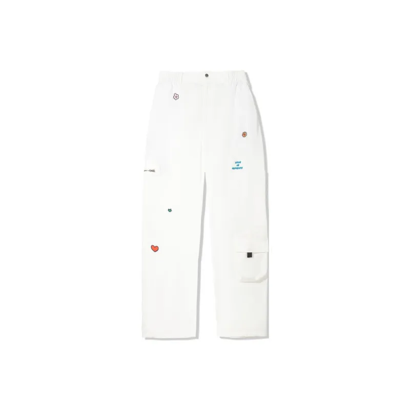 LiNing x TAKASHA,LIANMINGKUAN Casual Pants Women's Ivory-0