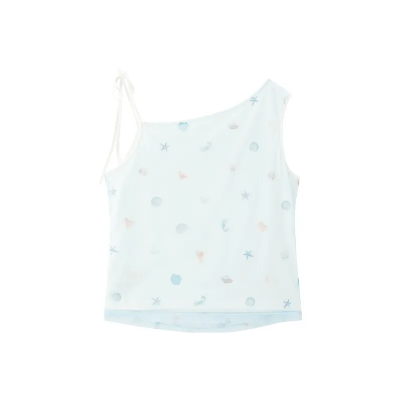 LEDIN Tank Tops Women's Melt Ice Blue-0
