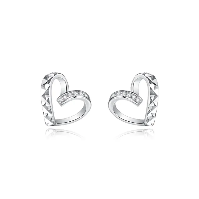 MAXTHINK S925 Silver Stud Earrings Women's Silver-0