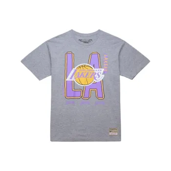 Mitchell & Ness T Shirt Unisex Gray