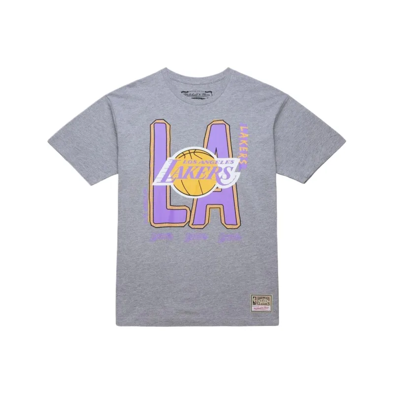 Mitchell & Ness T Shirt Unisex Gray-0