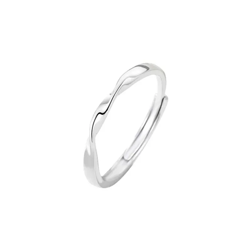 LUCA Sterling Silver Rings Unisex-6
