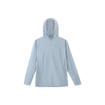 361° Quick Dry UV Protection Sun Protection Clothing Men's Gray European Blue