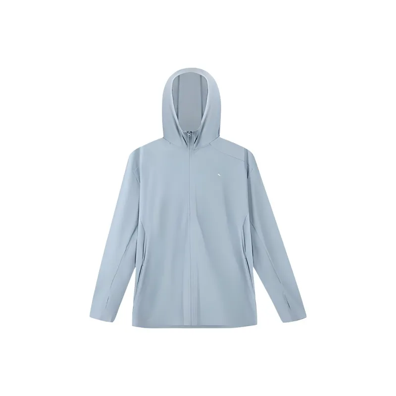 361° Quick Dry UV Protection Sun Protection Clothing Men's Gray European Blue-0