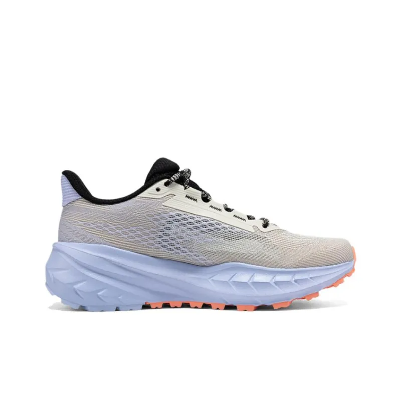 361° Slip Resistant And Breathable Low Top Trail Running Racing Running Shoes Women's Gray Orange Purple-1