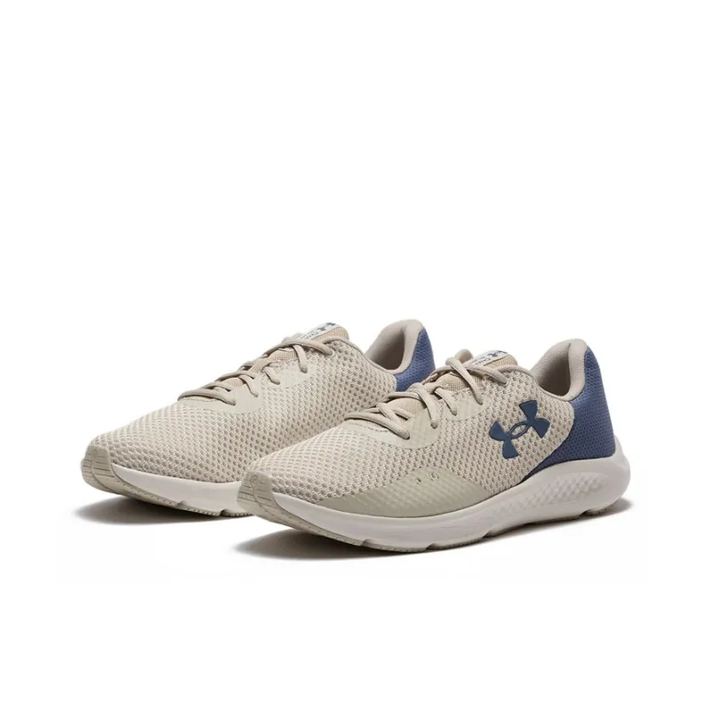 Under Armour Charged Pursuit 3 Anti Slip Wear Resistant Low Top Running Shoes Men's Blue Brown-2
