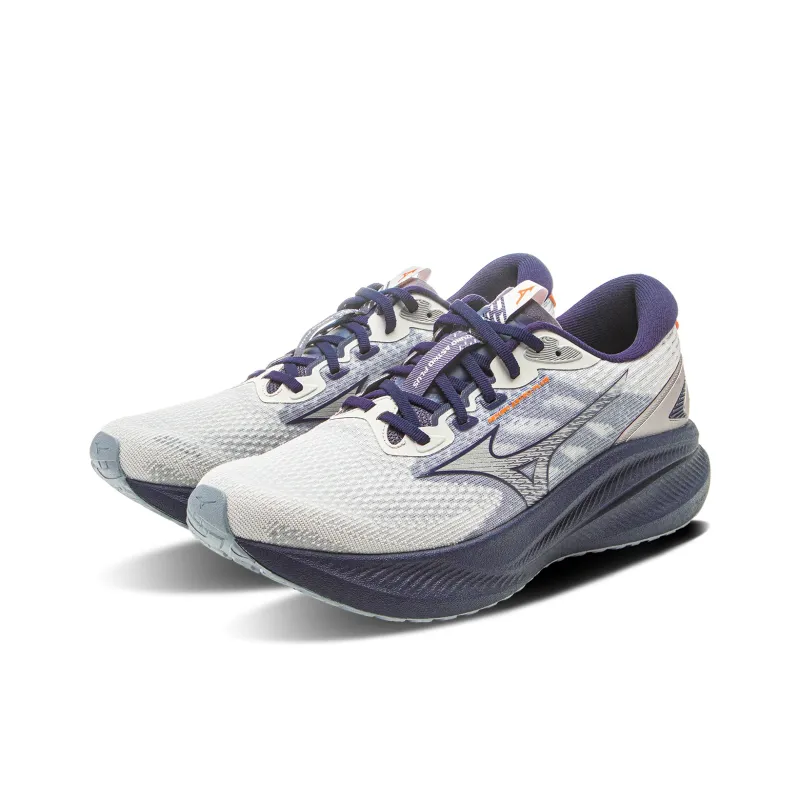 Mizuno ASTRO PLUS Support Abrasion Resistant Breathable Low Top Running Shoes Unisex Gray-2