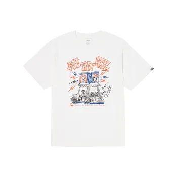 Vans SpeakerGFX T Shirt Unisex White