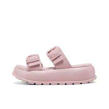 Skechers Slip Resistant Slide Slippers Women's Nude Pink