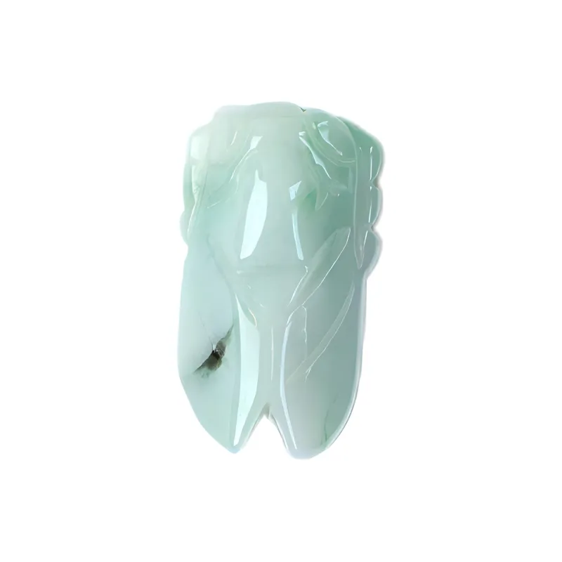 South Asia Bean Type Jadeite Pendants Unisex-0