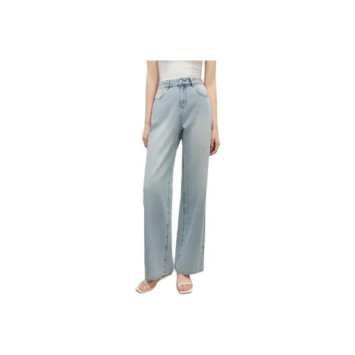 FANSILANEN Jeans Women's Moonlight Stone Gray