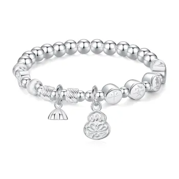 CENTURY&KINDLE S925 Silver Bracelets Women's