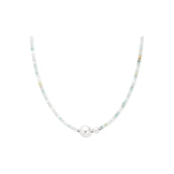 Abyb Charming Rhodium Plated Necklaces Women's