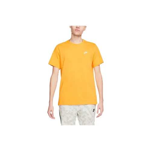 Nike Clothing T Shirts Unisex Saffron