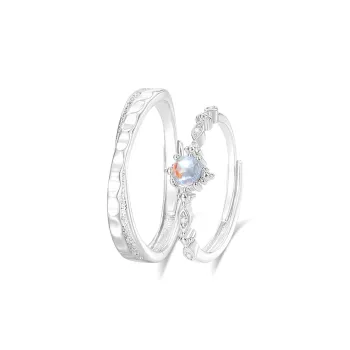 Muyan Colored Glaze Rings Unisex